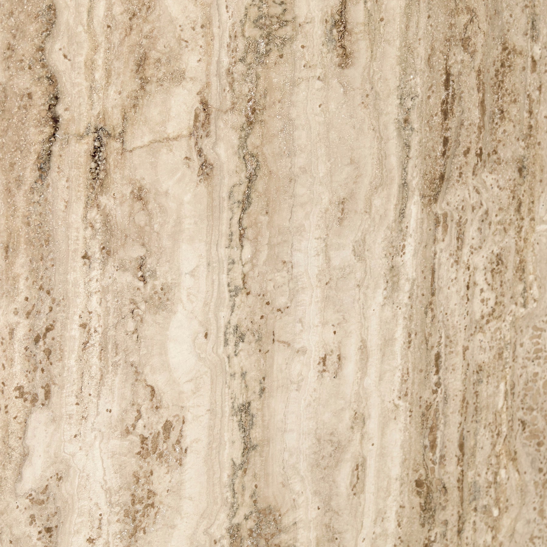 Close-up detail of travertine marble.